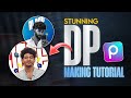 VIRAL DP MAKING TUTORIAL INSTAGRAM PROFILE PICTURE EDITING TUTORIAL ASIF OMAR PICSART DP EDIT