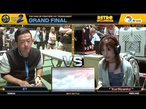 ET vs KuriNyanko - KOF XIV Neo Geo World Tour Season 2 Norway Stop Grand Final