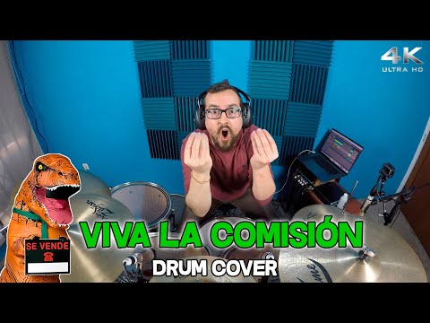 🦖 Housfy ≫ Viva la comisión - Jurassic Band [Drum Cover 4k Batería]