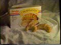 1987 Sara Lee Croissants Nobody Does It Like Sara Lee TV Commercial