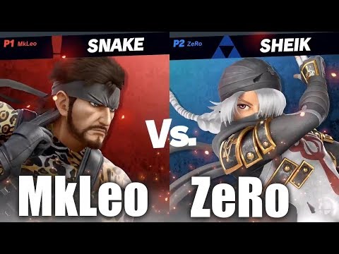 ZeRo VS MkLeo - Winners Final - Super Smash Bros. Ultimate Invitational E3 2018.
