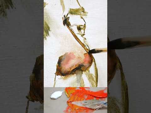 Painting a Warm Nose | #art #oilpainting #design #anatomy #fineart #renovation