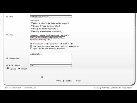 DotNetNuke 5 Quick Start Guide - Video 4 of 6