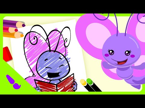 Galinha Pintadinha Mini - Pintura Mágica - Borboleta Pequenina