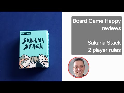 Sakana Stack - 2 player review / how to play