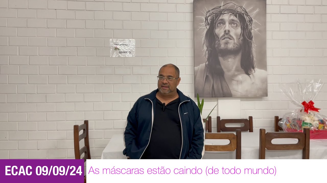 As máscaras estão caindo (de todo mundo), 09/09/2024, convidado Renato Ribas, Canoas, RS.
