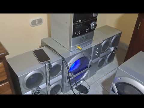 Sharp Monster CD G20000 test 37hz - 39hz