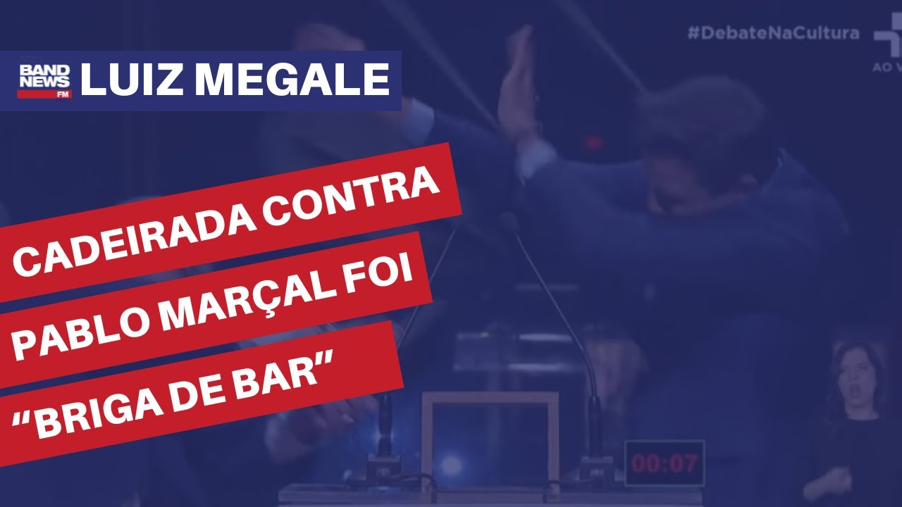Megale: "A facada do Bolsonaro foi um atentado, a cadeirada do Marçal é briga de bar"
