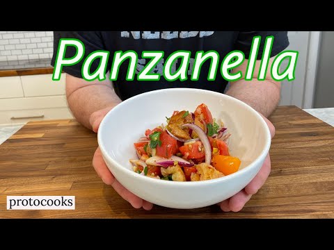 Panzanella (Tomato & Bread Salad) by Chef Frank