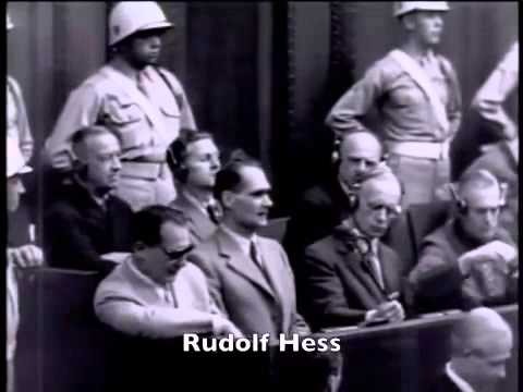 Rudolf Hess' vitnemål i Nürnberg dag 216, 31. august 1946 (norske undertekster)