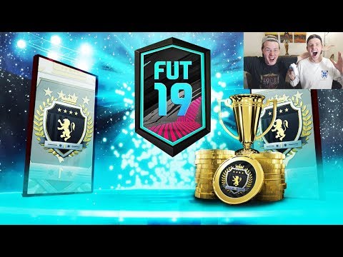 OMG WE PACKED INSANE WALKOUTS!! - OUR ELITE 1 SQUAD BATTLES REWARDS + GUARANTEED TOTW SBC! FIFA 19
