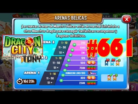 Dragon City "Capítulo 661 - Arenas de Maestros de Guerra Eterna" por Tony