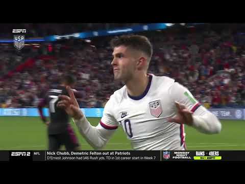 Christian Pulisic's goal to Mexico