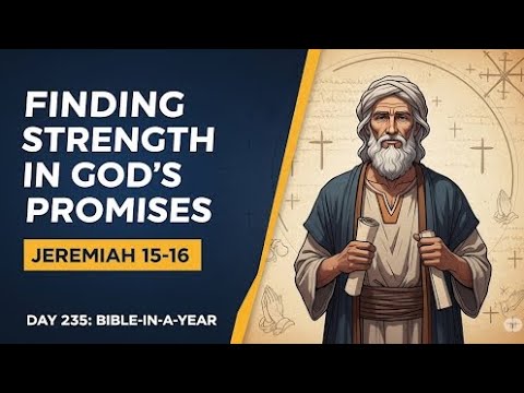 Daily Devotional: Rejection & the Hope of Restoration – Jeremiah 15–16 | Bible in a Year Day 235