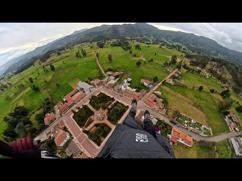 Volando parapente santa rosa de viterbo / tobasia / boyacá 