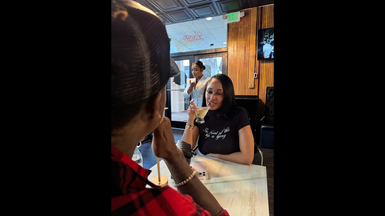 Uh Oh!! D takes Momo to eat & Erica walks in!