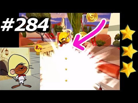 Looney Tunes Dash Level 284 Episode 19 / Игра Забег Луни Тюнз уровень 284. Где луни карта?
