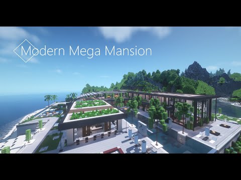 Minecraft | Modern Mansion Cinematic Showcase