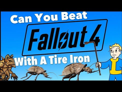 Can you beat Fallout 4 only using the tire iron? (Part 1)