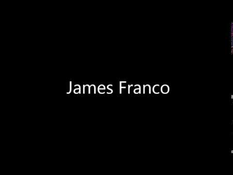 How to Pronounce James Franco