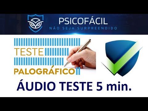 ÁUDIO PALOGRÁFICO - TESTE 5 minutos