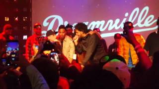 J. Cole &amp; Omen - &quot;Enchanted&quot; #RotDCrawl NYC @ SOBs
