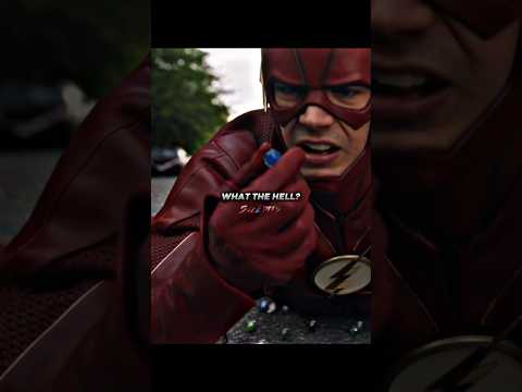 CW Flash vs 1990s Flash slipping on marbles ⚡️ #shorts #flash