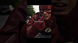 CW Flash vs 1990s Flash slipping on marbles ⚡️ #shorts #flash