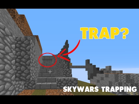 FAKE Staircase TRAP! (Hypixel Skywars Trapping)
