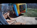 Kids Bouncy Castle Takes Flight