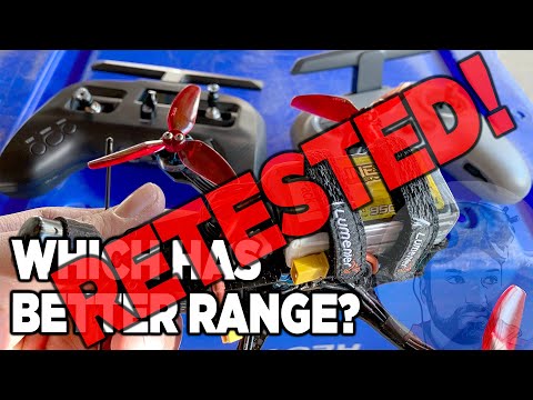 RETESTED! Is there a range difference? | TBS Tango 2 Pro Crossfire vs. DJI FPV Remote Controller 2
