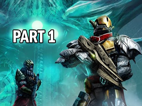 Destiny The Dark Below DLC Walkthrough Part 1 - Fist of Crota Campaign Story Hard Mode