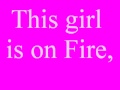 Alicia Keys ft. Nicki Minaj, girl on fire lyrics ...