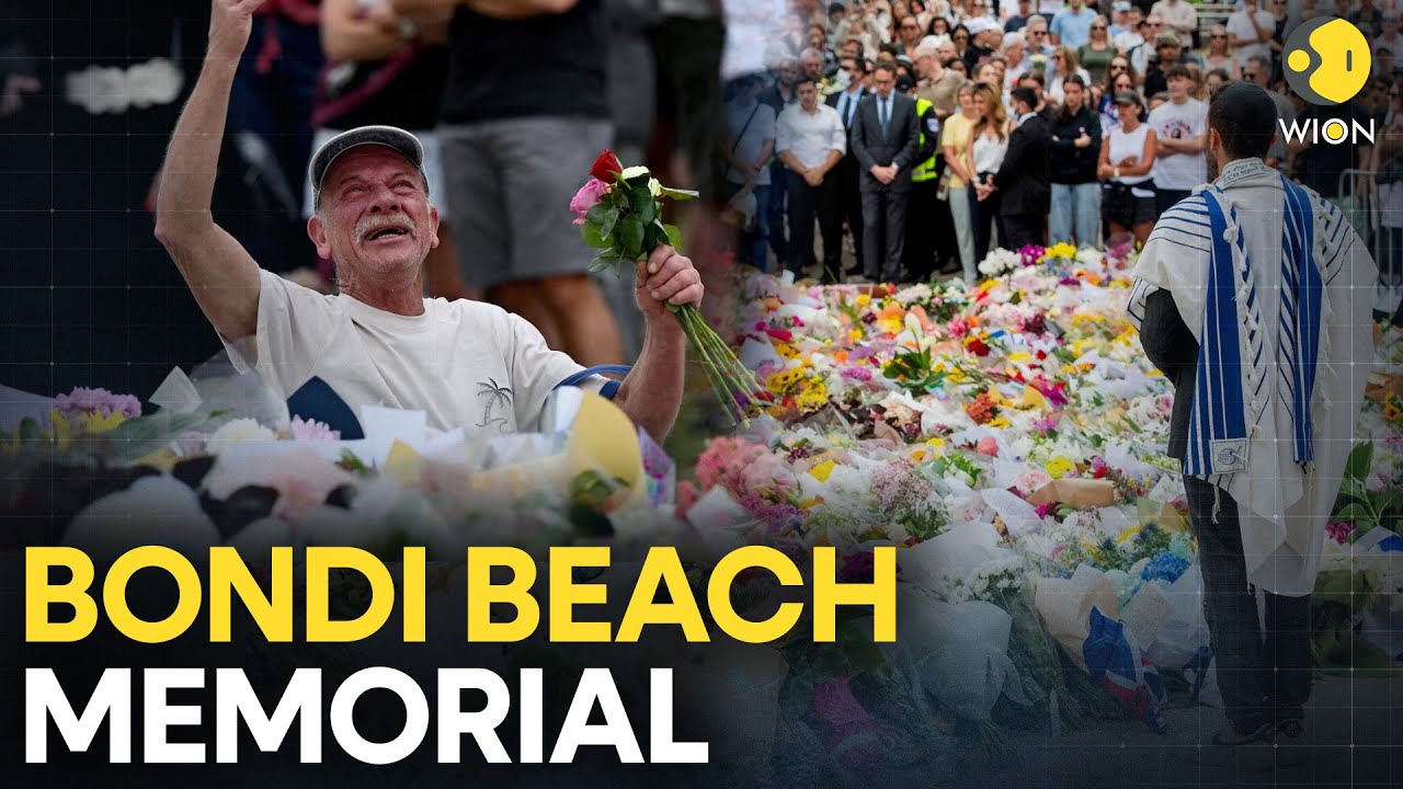 LIVE: Mourners Gather at Bondi Beach to Honour Hanukkah Victims After Mass Shooting | WION