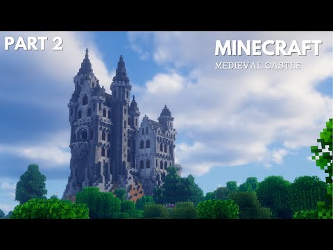 Minecraft: How to build a Medieval Castle | Minecraft Tutorial | Part 2