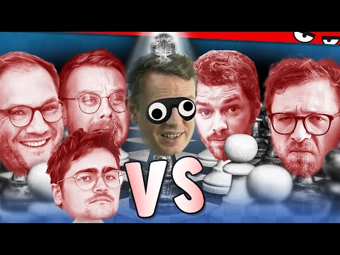 5 vs. 1 - Wann fällt endlich der Großmeister? | Lach & Schachgeschichten