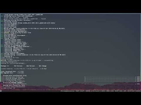 ArcoLinux : 579 How to analyze a pkgbuild gone wrong - vivaldi-widevine - option 3