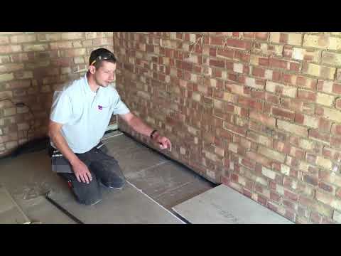 Installing a chipboard floating floor with TP Building