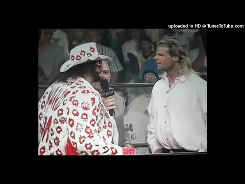 WCW World War 3  1995 Lex Luger vs Randy Savage Promo Theme:" Dangerzone"
