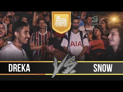 (FALOU DA MINA 😱😱) MR DREKA (DF) X SNOW - BATALHA DO COLISEU - EDIÇÃO 80