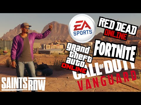 Saints Row Dissing Games with Microtransactions