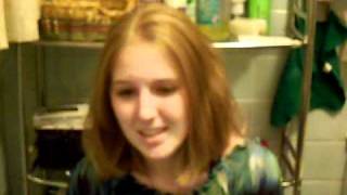 Me singing Christmas Time Again part of what i had to do for the street team