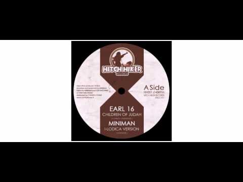 Miniman / Earl Sixteen - Children Of Judah - 12" - Hitch Hiker Records