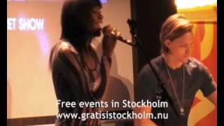 Beldina - Here We Go, Live at Ljunggrens, Brunogallerian, Stockholm 1(6)