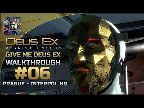 Deus Ex: Mankind Divided - Ghost Walkthrough / Part 6 - Interpol HQ | CenterStrain01
