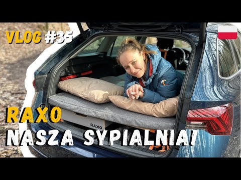 RAXO - komfortowe spanie w samochodzie w bagażniku kombii | ODLUDKI_VLOG #35