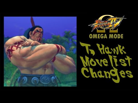 USFIV: Omega Mode - T. Hawk Move List Changes
