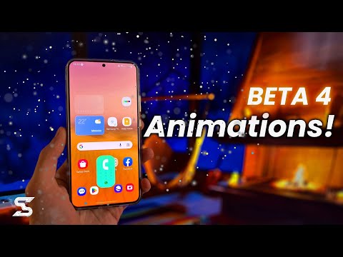 Samsung One Ui 5.0 BETA 4 Animations!