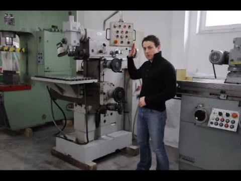 Toolroom Milling Machine Avia FND 32 AT 1987