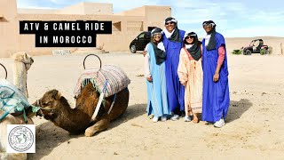 ATV & Camel Ride near Marrakech, Morocco | Family Travel Vlog